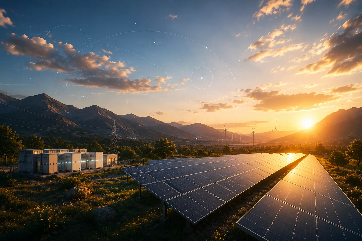 Solar energy installation